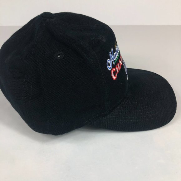 1998 Kentucky Wildcats NCAA Championship Hat Snap Back Black Logo 7 Embroidered - Picture 6 of 9